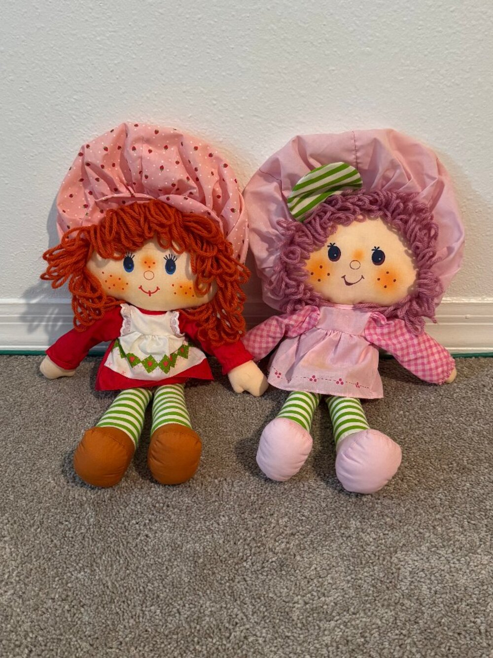 Vintage Strawberry Shortcake Raspberry Tart Rag Doll w/ Original Clothes 1980/81